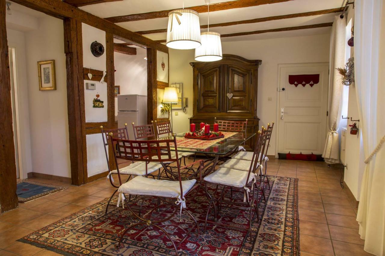 La Maison Des Tanneurs Рибовиль Номер фото